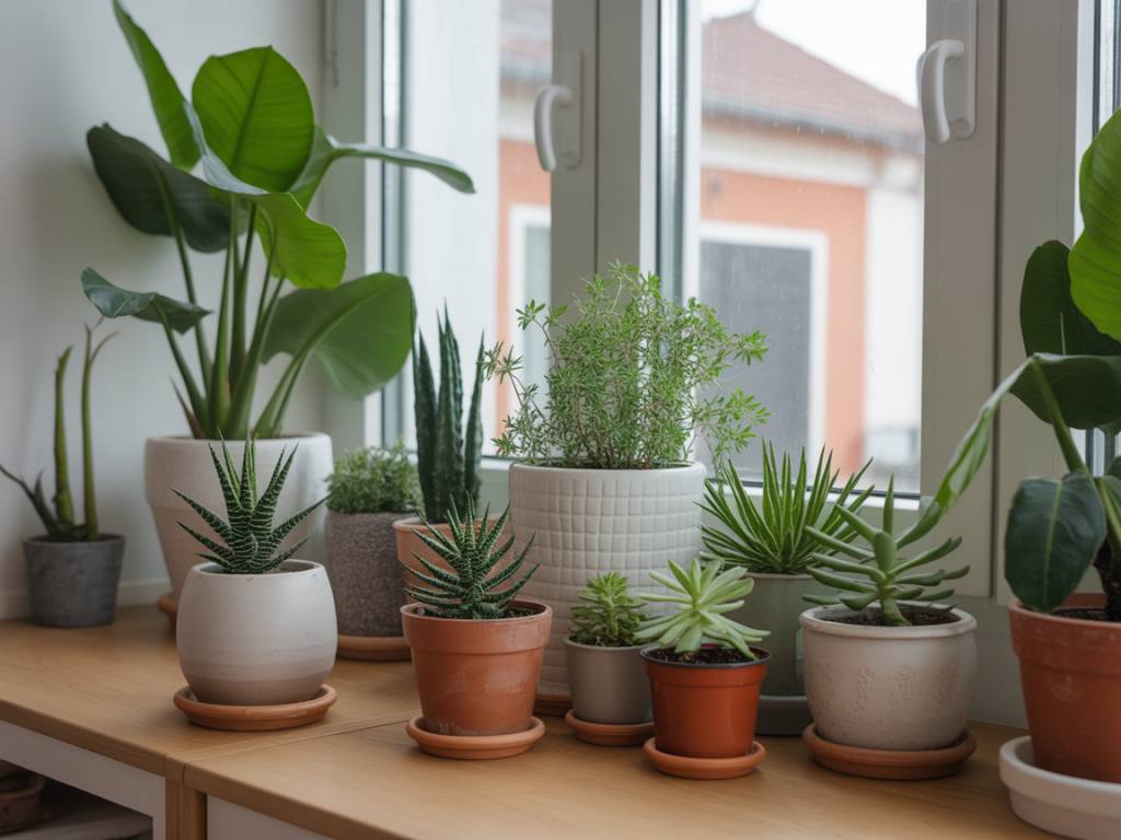 Les meilleures plantes pour purifier l’air dans une mini maison