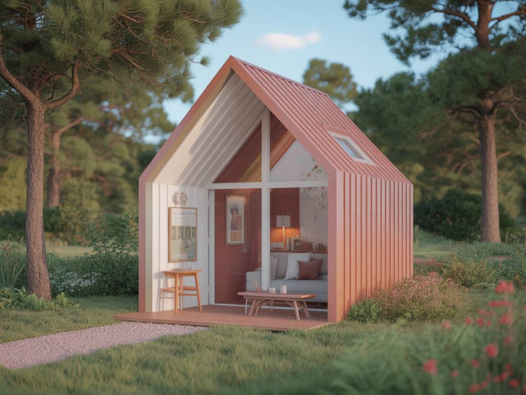 Choisir les bonnes couleurs pour agrandir visuellement une mini maison et créer une ambiance chaleureuse